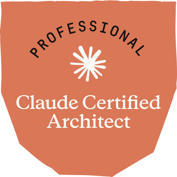 Claude Certified Architect–Professional badge